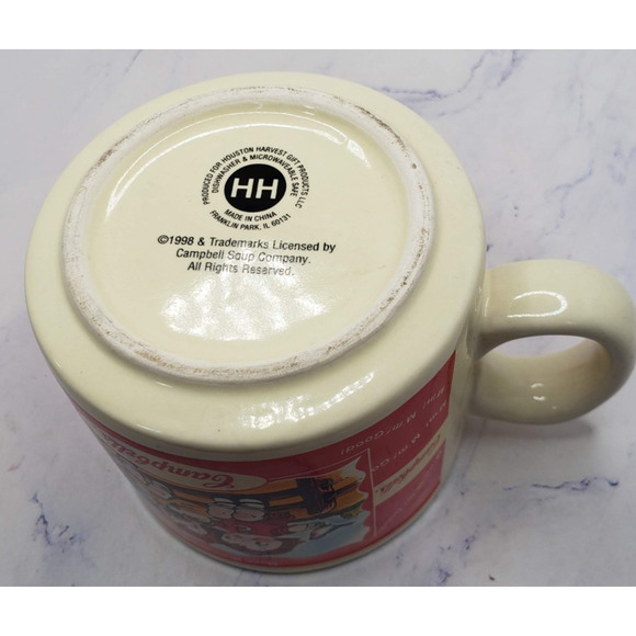 Campbell's Kids Soup Ceramic Coffee Mug Houston Harvest 1998 Spring Scenes - Picture 5 of 8